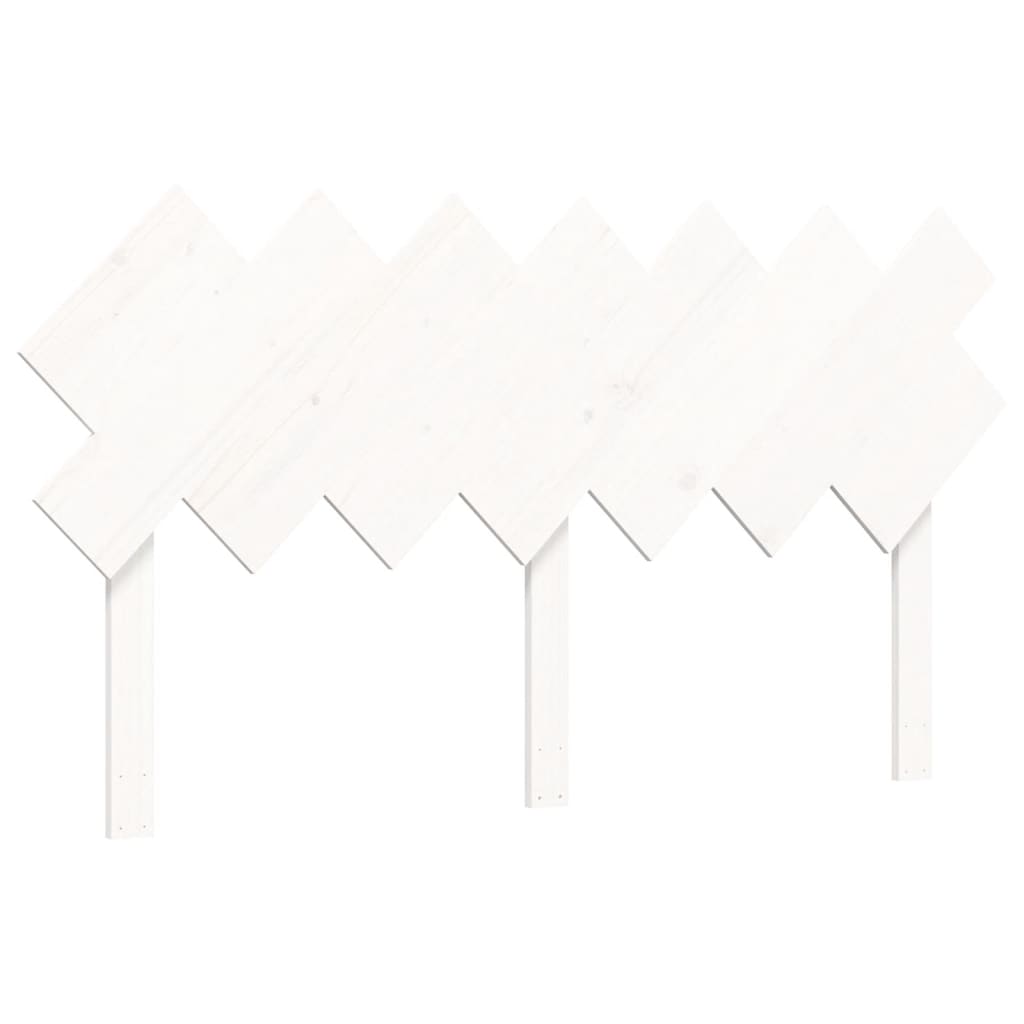 Bed Frame without Mattress White 140x200 cm Solid Wood Pine