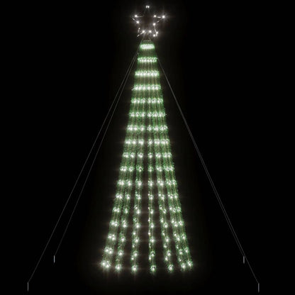 LED Christmas Tree 275 LEDs Cold White 180 cm