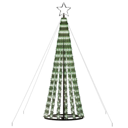 LED Christmas Tree 275 LEDs Cold White 180 cm