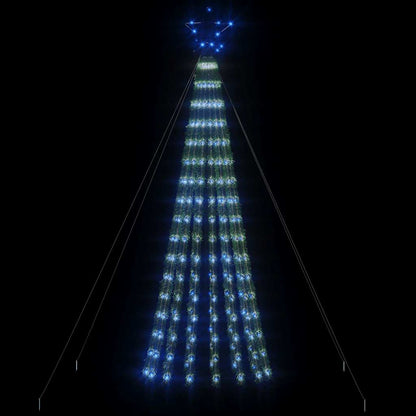 LED Christmas Tree 275 LEDs Blue 180 cm