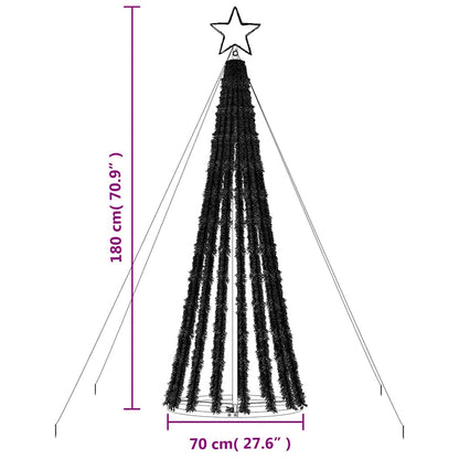 LED Christmas Tree 275 LEDs Blue 180 cm