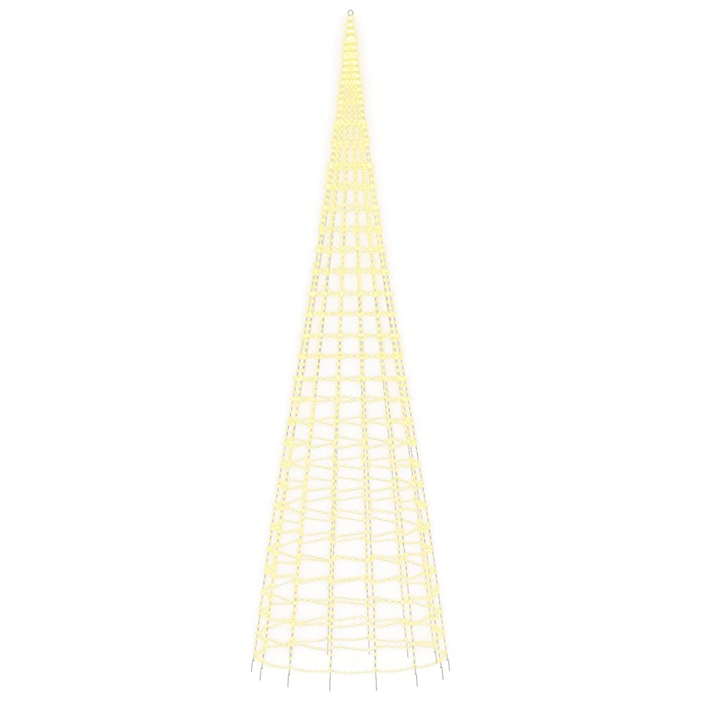 LED Christmas Tree 3000 LEDs Warm White 800 cm
