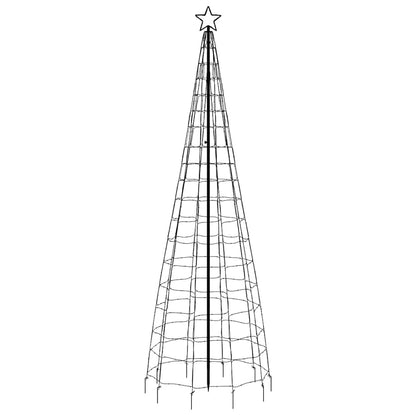 LED Christmas Tree with Spikes 570 LEDs Cold White 300 cm
