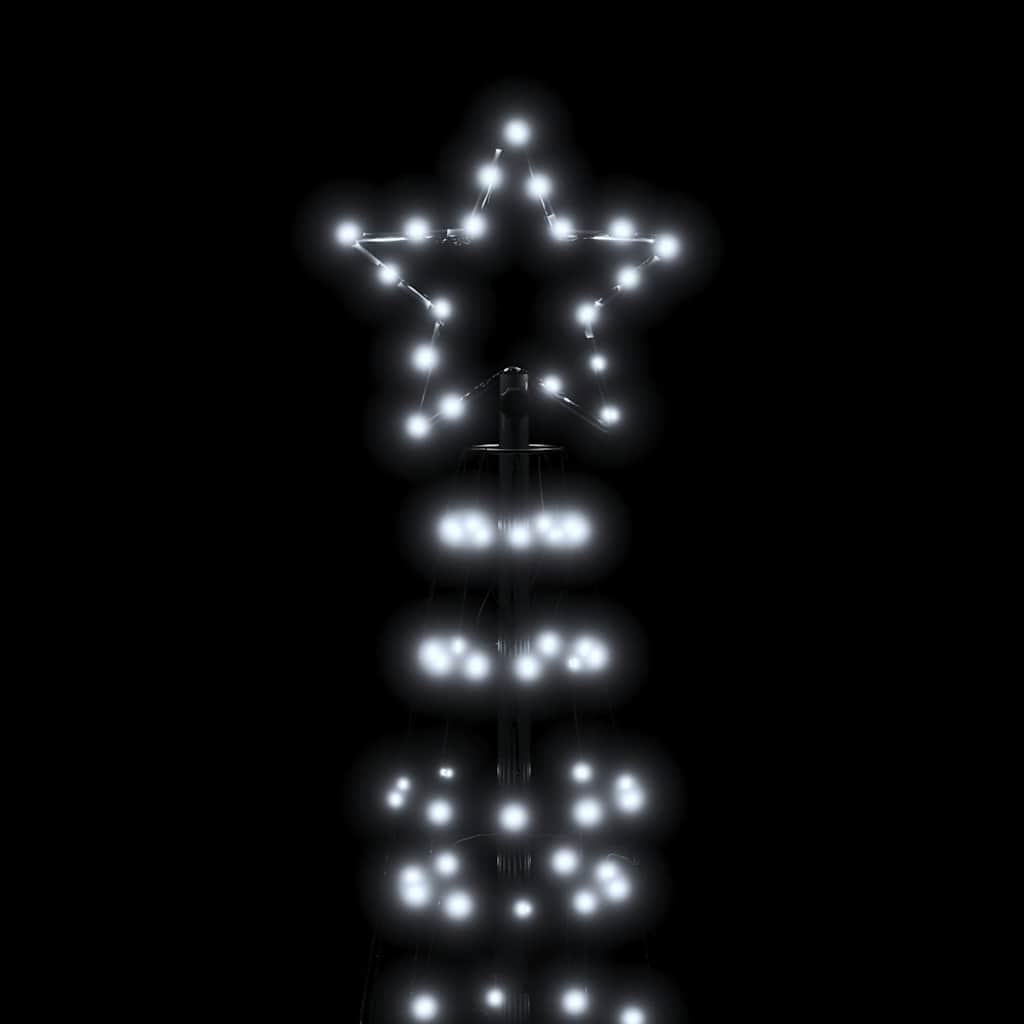 LED Christmas Tree with Spikes 570 LEDs Cold White 300 cm