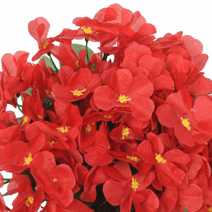 Flower Garlands 3 pcs Red 85 cm