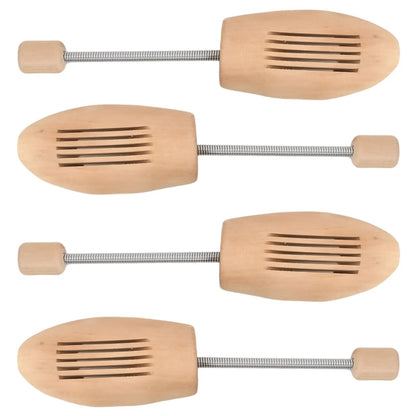 Shoe Trees 2 Pairs EU 39-42 Solid Wood Lotus