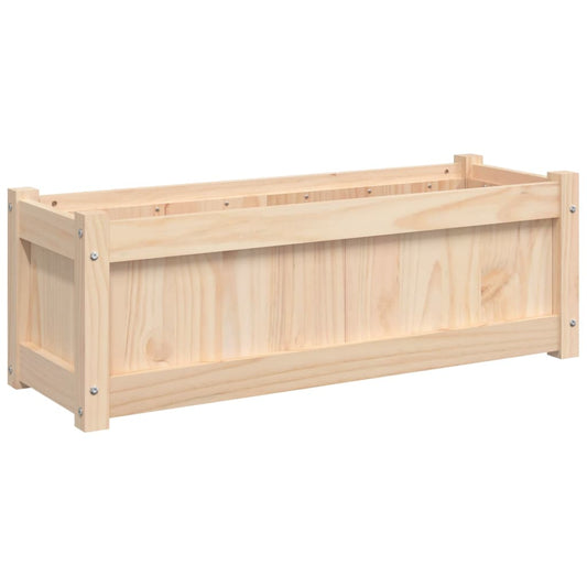 Garden Planter 90x31x31 cm Solid Wood Pine