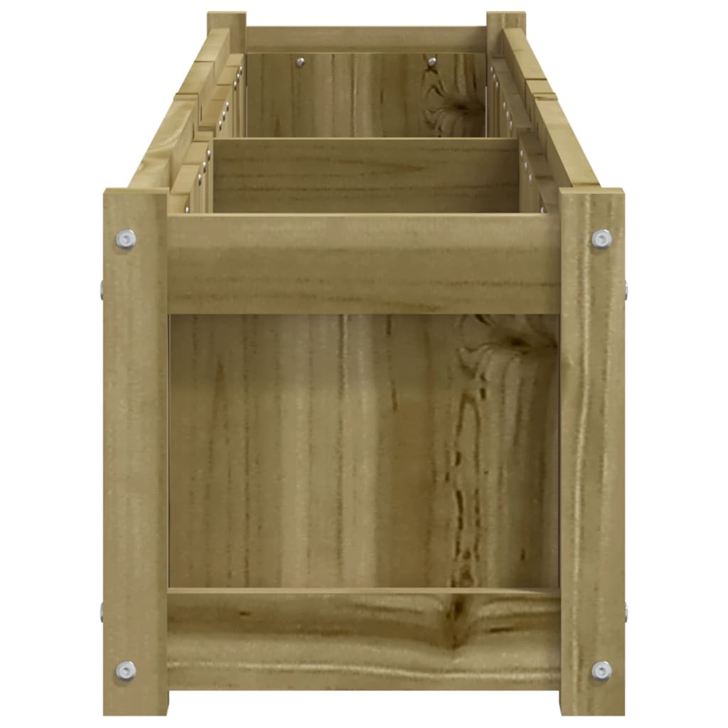Garden Planter 180x31x31 cm Impregnated Wood Pine