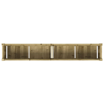 Garden Planter 180x31x31 cm Impregnated Wood Pine