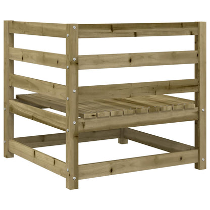 Garden Sofa | Natural Wood | Impregnated Pine Wood | Standard | Modular