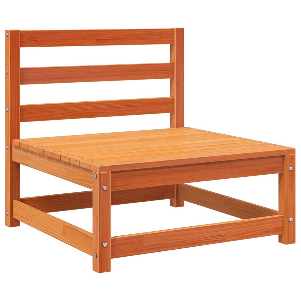 Garden Sofa | Wax Brown | Solid pine wood | 70 x 70 x 67 cm | Modular
