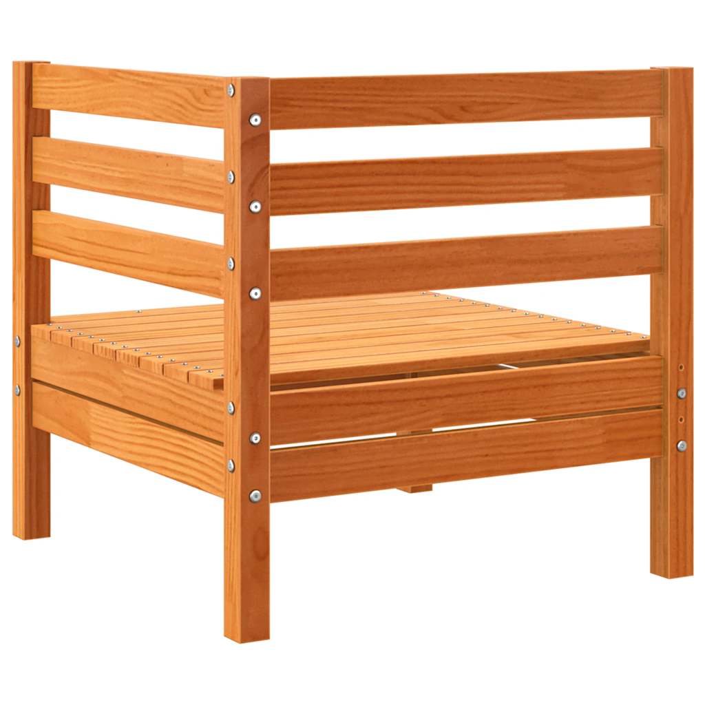 Garden Sofa | Wax Brown | Solid pine wood | Medium | Modular