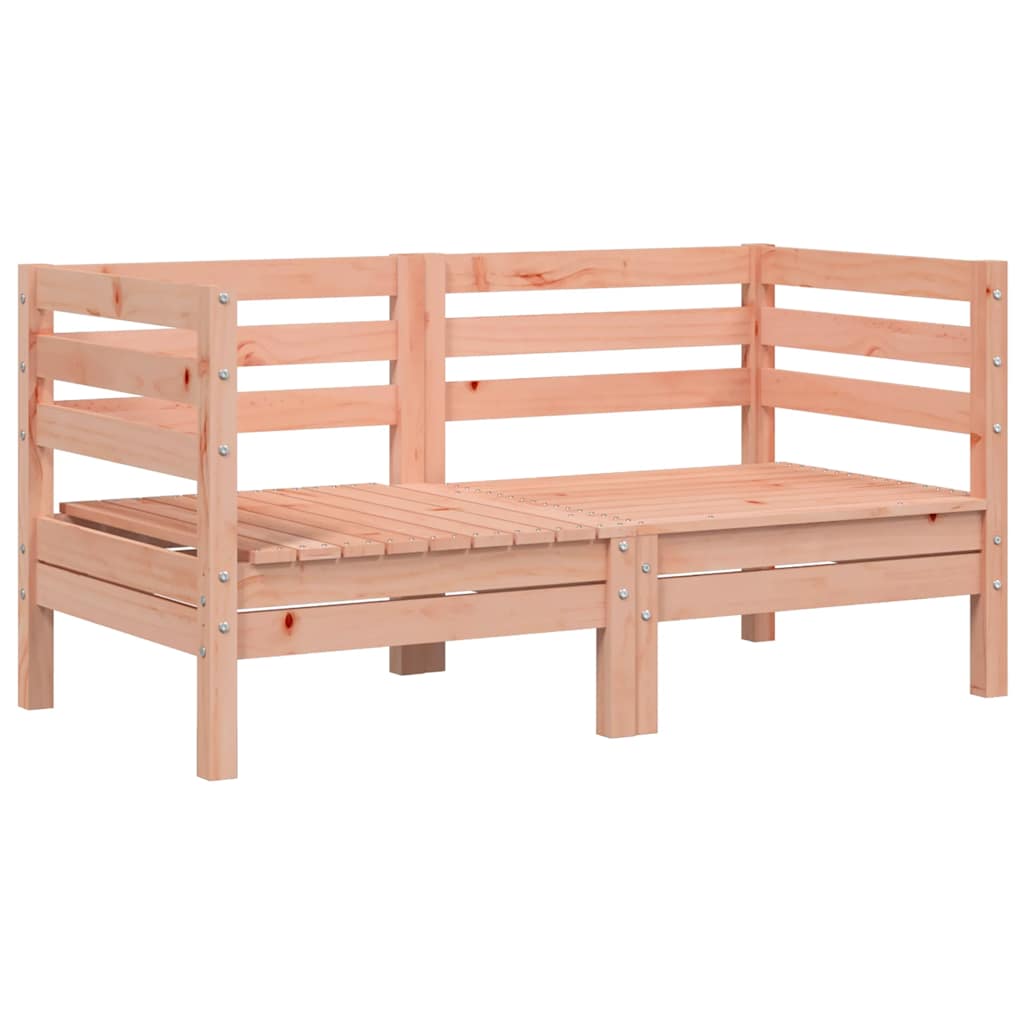 Garden Sofa | Set of 2 | Natural wood | Solid Douglas wood | Medium