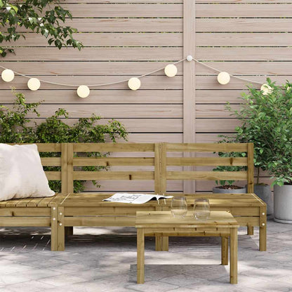 Garden Sofa | Set of 2 | Natural Pine | Impregnated Pinewood | Medium