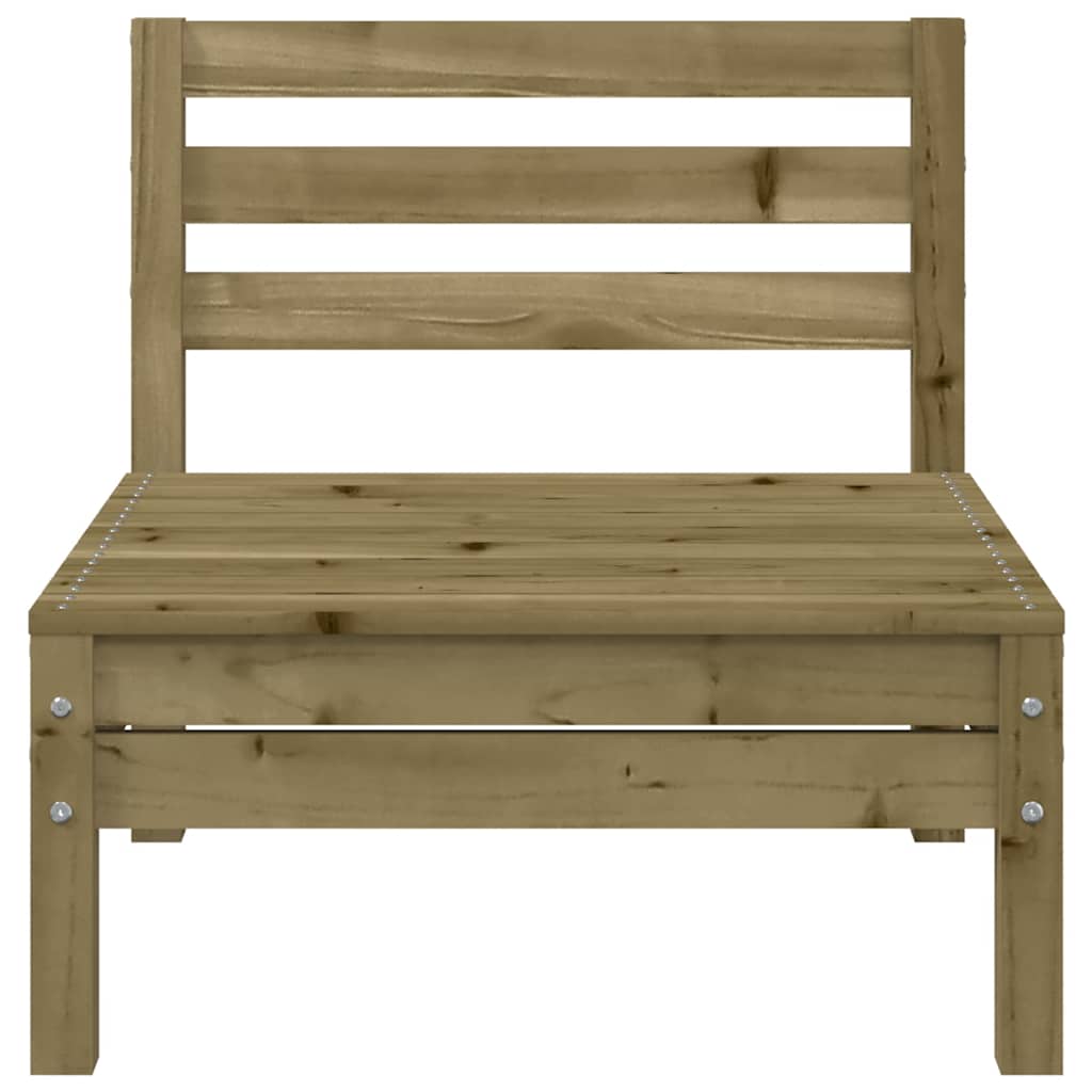 Garden Sofa | Set of 2 | Natural Pine | Impregnated Pinewood | Medium