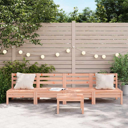 Garden Sofa | Set of 4 | Natural Wood | Solid Douglas Fir wood | 63.5 cm