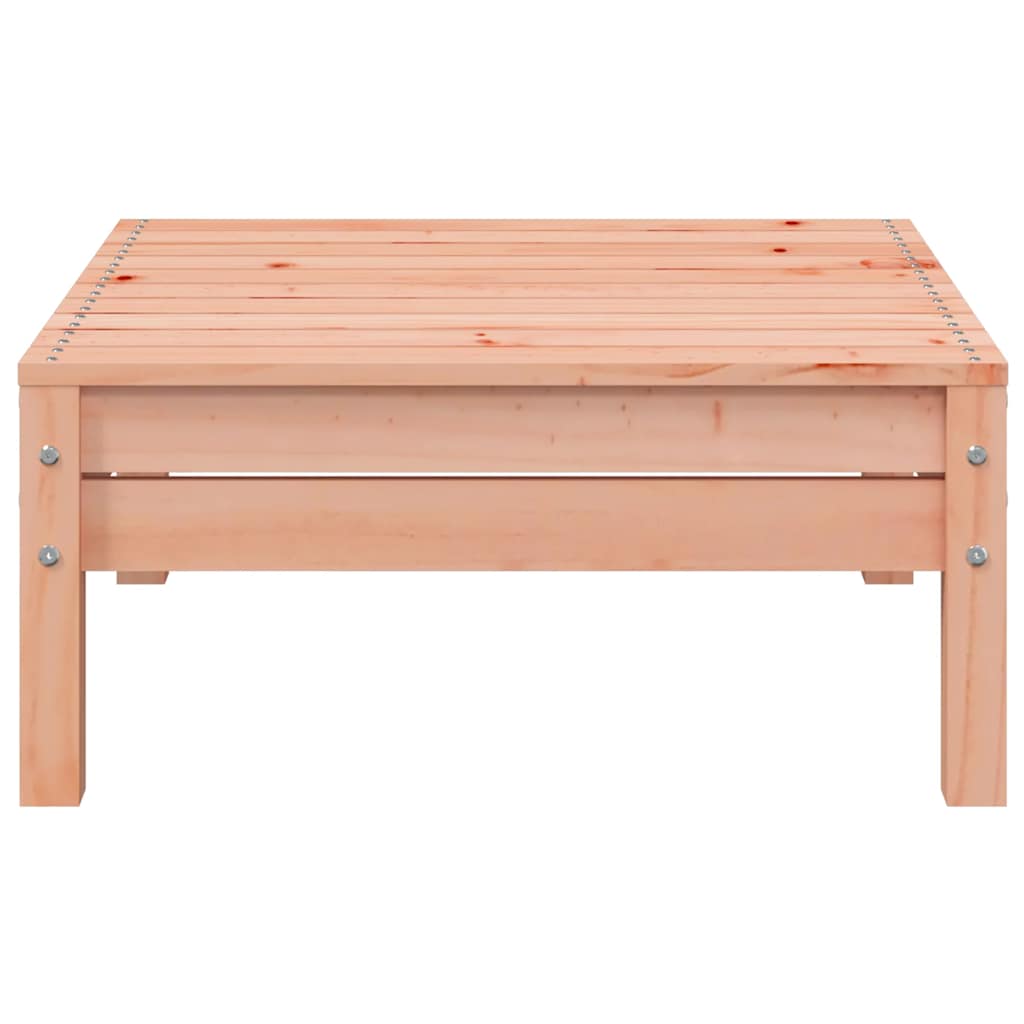 Garden Footstool Solid Wood Douglas