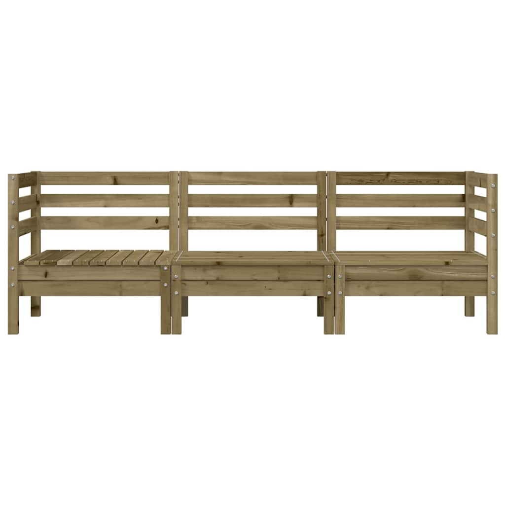 Garden Sofa | Natural Wood | Vacuum pressure impregnated pinewood