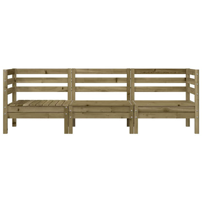 Garden Sofa | Natural Wood | Vacuum pressure impregnated pinewood