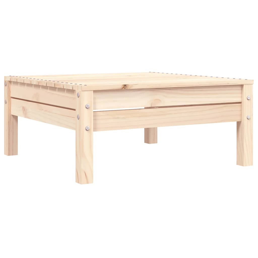 Garden Sofa | Natural Pine | Solid Pine Wood | 3-Seater | Modular