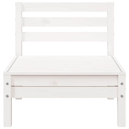 Garden Sofa | White | Solid pine wood | 3-seater | Modular | Garden Sofa