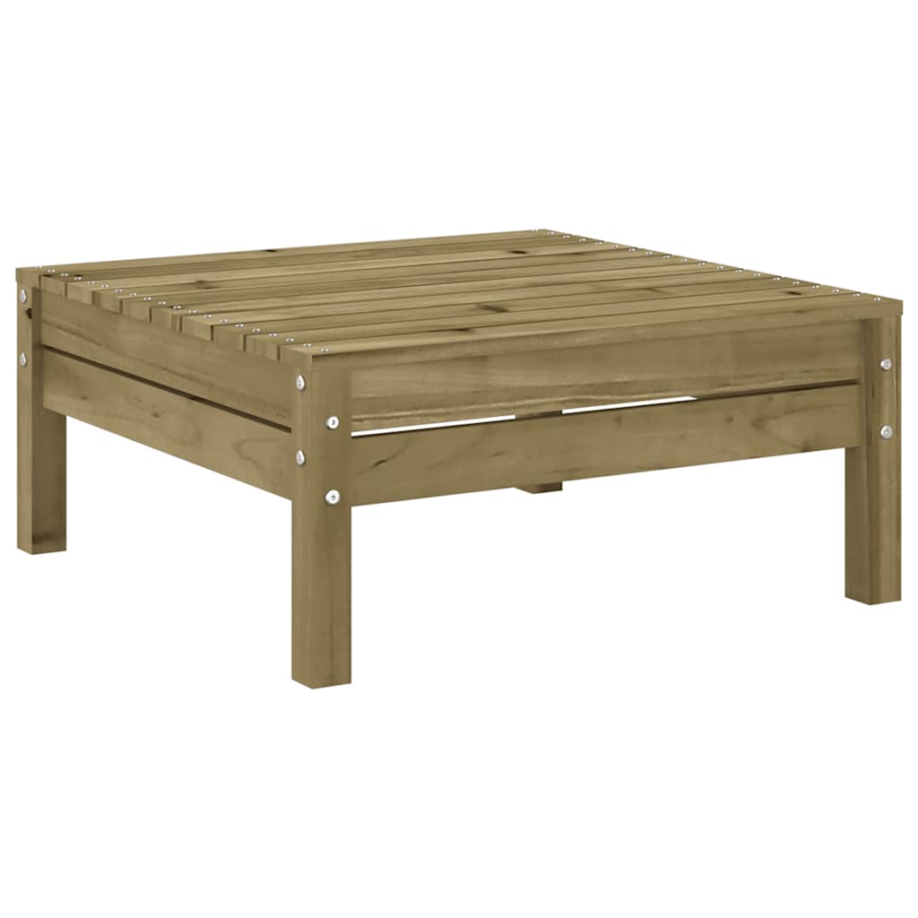 Garden Sofa | Natural Pine | Impregnated pine wood | 3-Seater | Modular