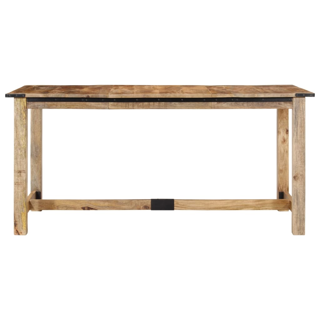 Dining Table 160x80x75 cm Solid Wood Mango