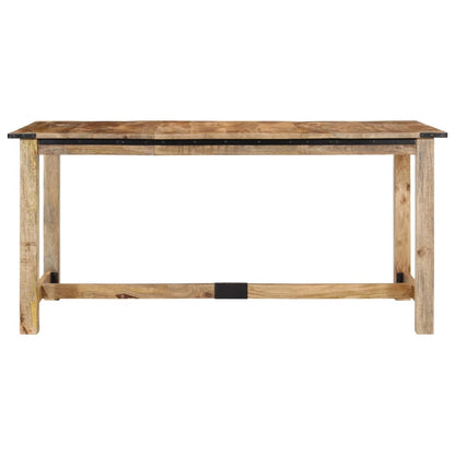 Dining Table 160x80x75 cm Solid Wood Mango