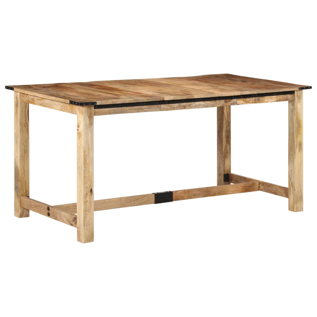 Dining Table 160x80x75 cm Solid Wood Mango