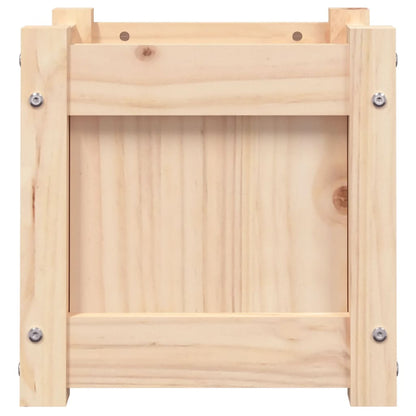Garden Planters 2 pcs Solid Wood Pine