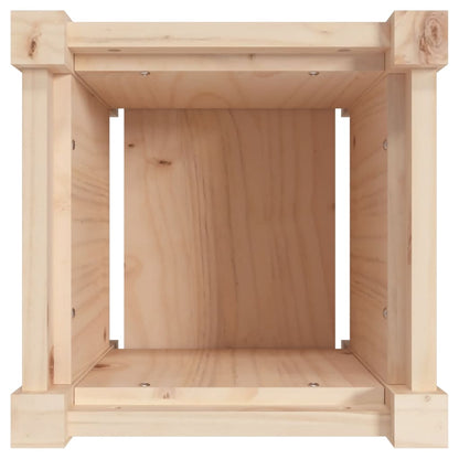 Garden Planters 2 pcs Solid Wood Pine