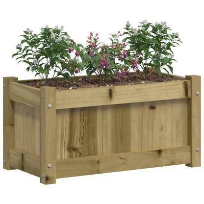 Garden Planter 60x31x31 cm Impregnated Wood Pine