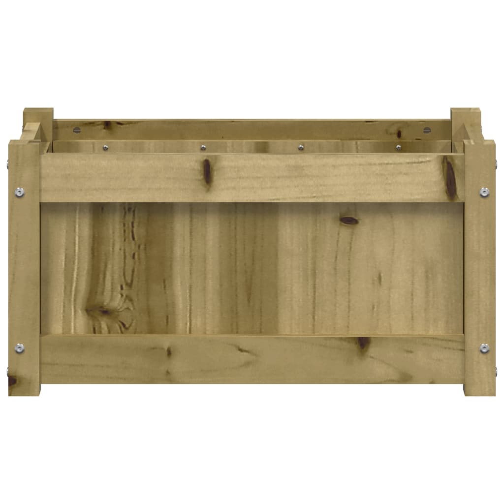 Garden Planters 2 pcs Impregnated Wood Pine