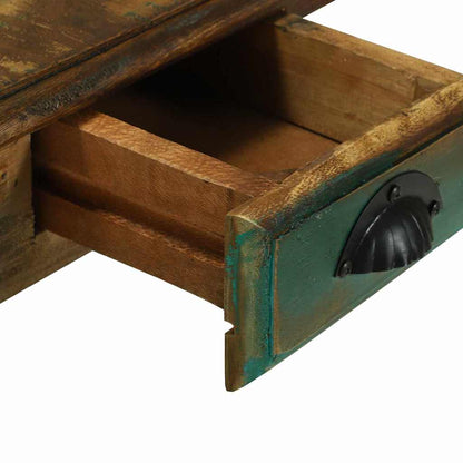 Writing Desk Brown 112 x 55 x 76 cm Solid Reclaim Wood