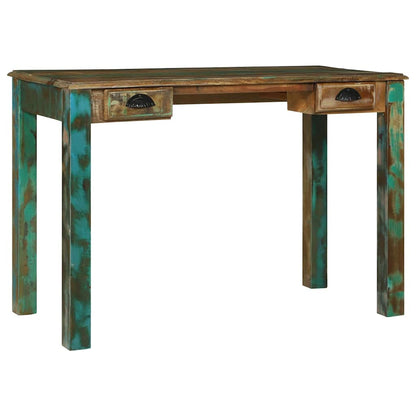 Writing Desk Brown 112 x 55 x 76 cm Solid Reclaim Wood