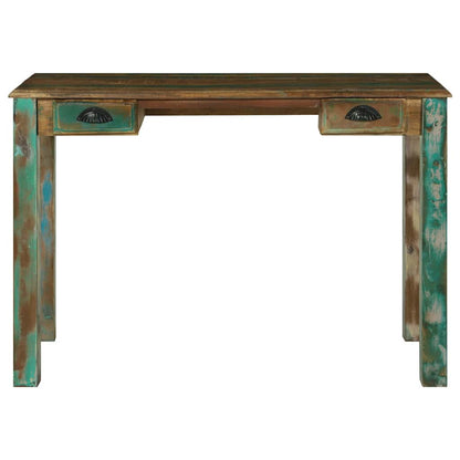 Writing Desk Brown 112 x 55 x 76 cm Solid Reclaim Wood