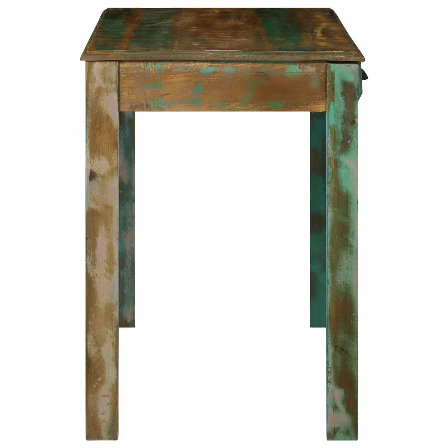 Writing Desk Brown 112 x 55 x 76 cm Solid Reclaim Wood