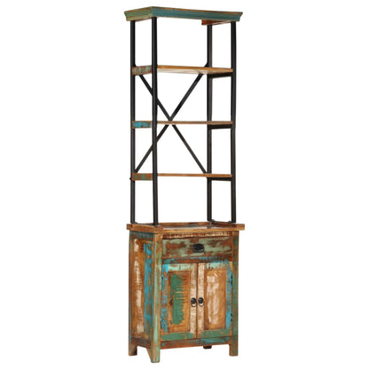 Highboard 55x30x180 cm Solid Wood Reclaimed