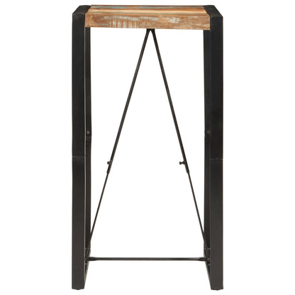Bar Table 60x55x110 cm Solid Wood Reclaimed