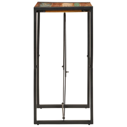Bar Table 60x55x110 cm Solid Wood Reclaimed