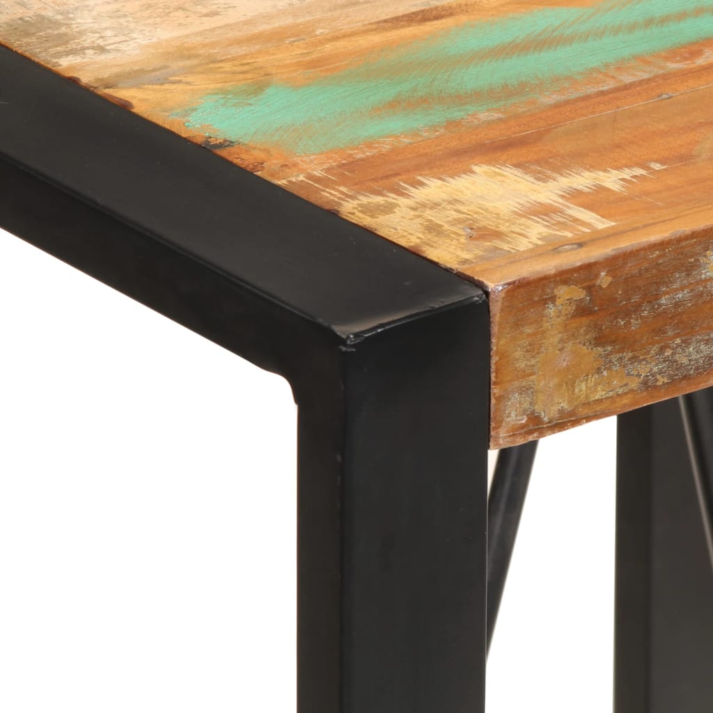 Bar Table 60x55x110 cm Solid Wood Reclaimed