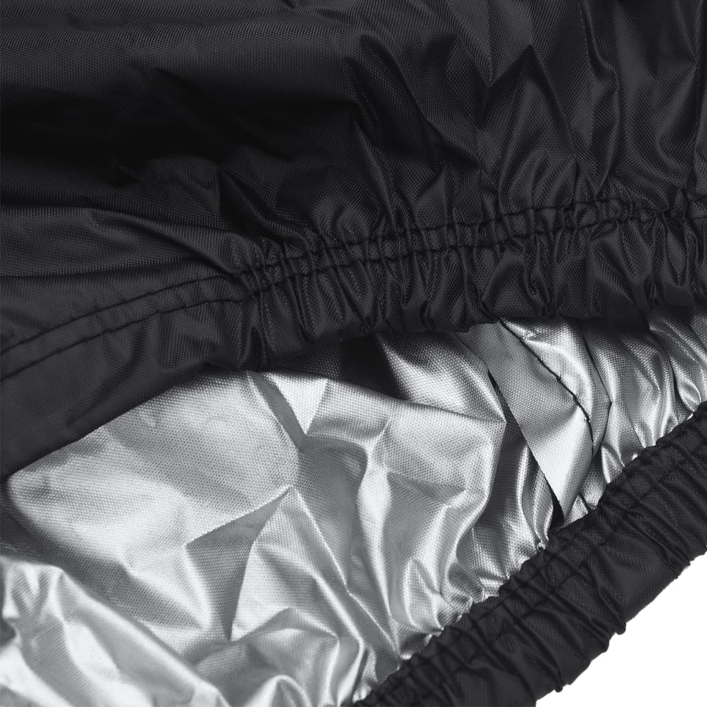 Motorcycle Covers 2 pcs 230x95x125 cm 210D Oxford Fabric