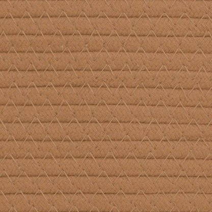 Storage Basket Brown and White Ø49x65 cm Cotton