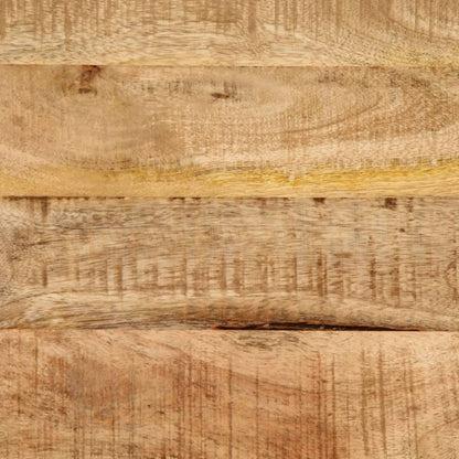 Bed Cabinet 40x30x52.5 cm Solid Rough Wood Mango