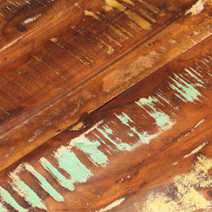 Table Top Ø 90x3.8 cm Round Solid Wood Reclaimed