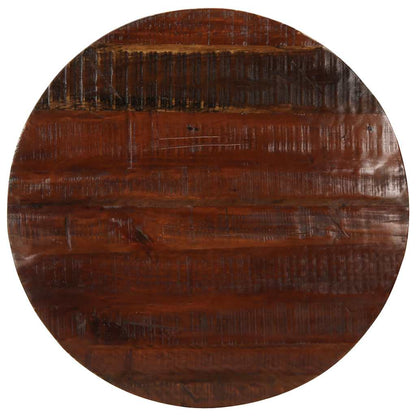 Table Top Ø 90x3.8 cm Round Solid Wood Reclaimed