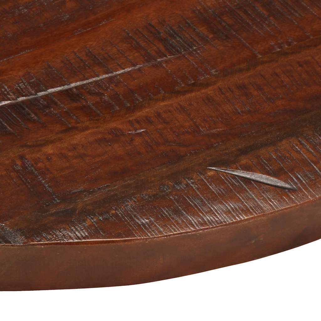 Table Top Ø 90x3.8 cm Round Solid Wood Reclaimed