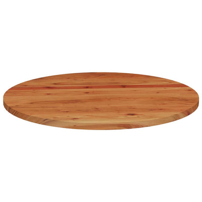 Table Top Ø70x2.5 cm Round Solid Wood Acacia