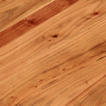 Table Top Ø70x2.5 cm Round Solid Wood Acacia