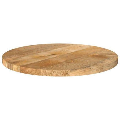 Table Top Ø 50x3.8 cm Round Solid Wood Mango
